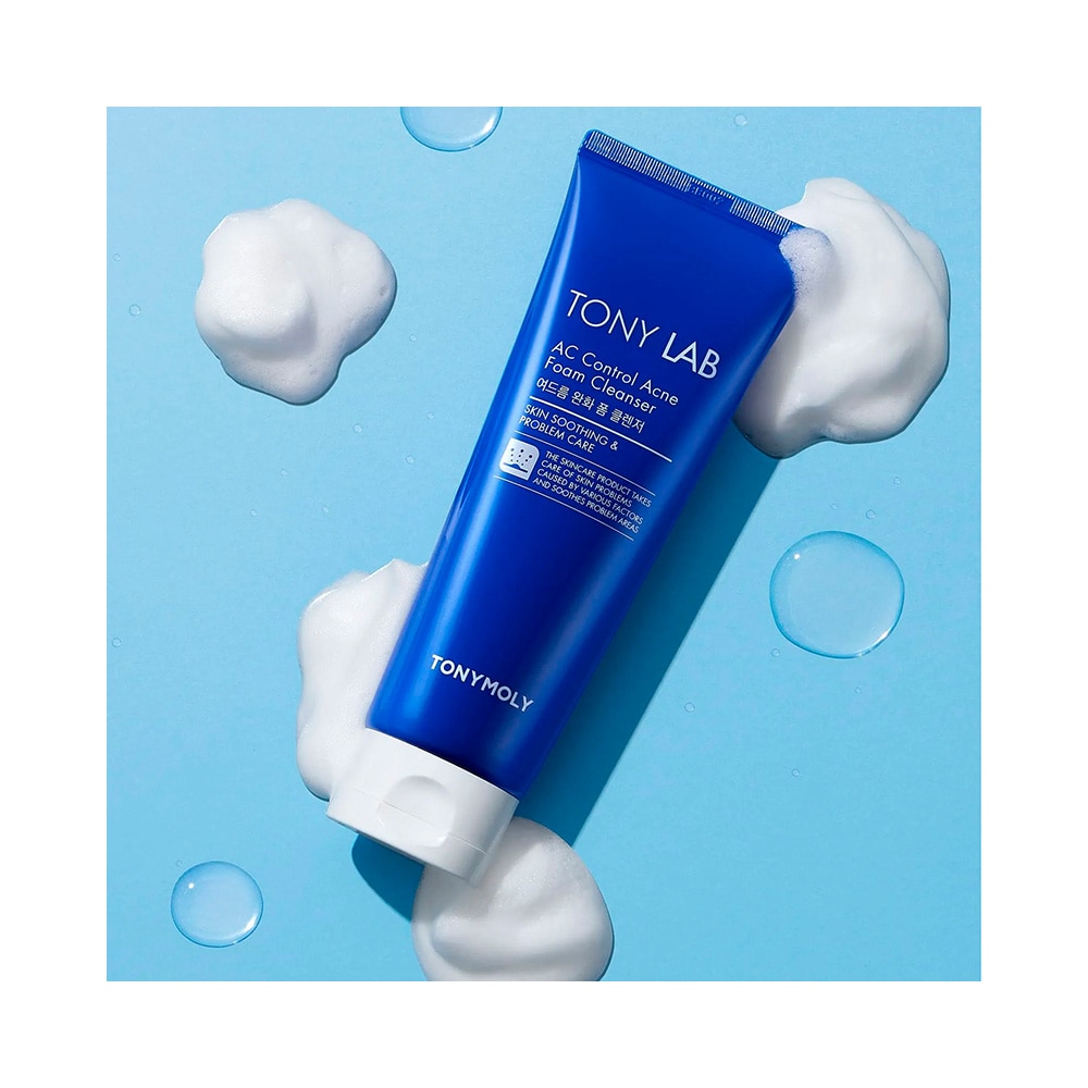 TONY LAB AC CONTROL ACNE FOAM CLEANSER (LIMPIADOR EN ESPUMA PARA EL ACNÉ)