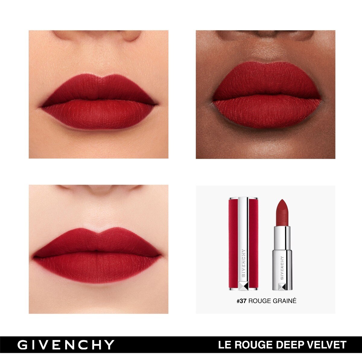 LE ROUGE DEEP VELVET (LABIAL MATE ULTRAPIGMENTADO)