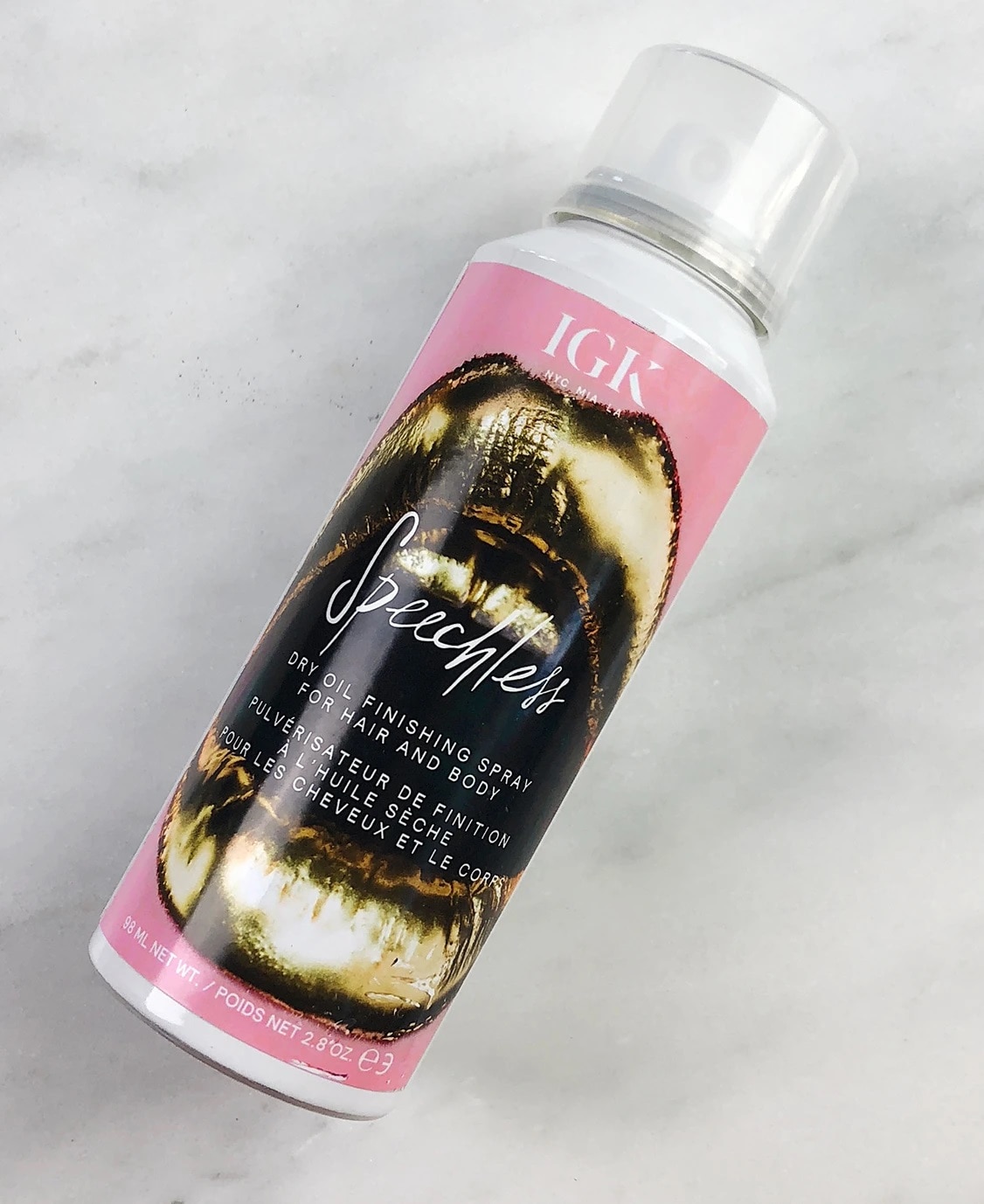 SPEECHLESS DRY OIL FINISHING SPRAY FOR HAIR AND BODY DE IGK EN SEPHORA DE MÉXICO