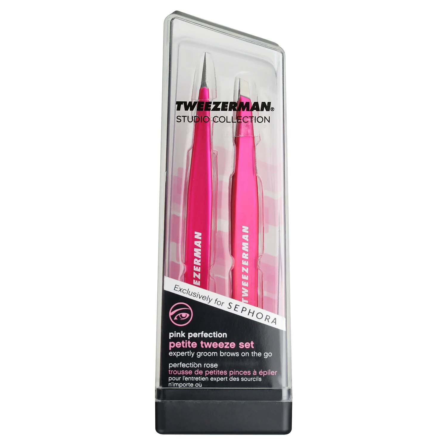 PINK PERFECTION PETITE TWEEZE SET (SET DE PINZAS)